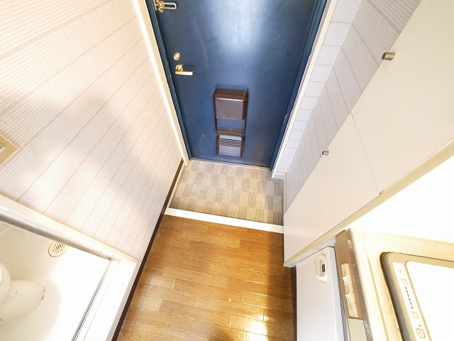 シティパレス新大宮P-5の玄関|毎日通る玄関はこちらです