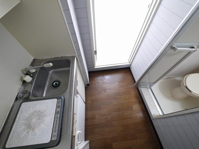 シティパレス新大宮P-5のキッチン|使いやすいキッチンです