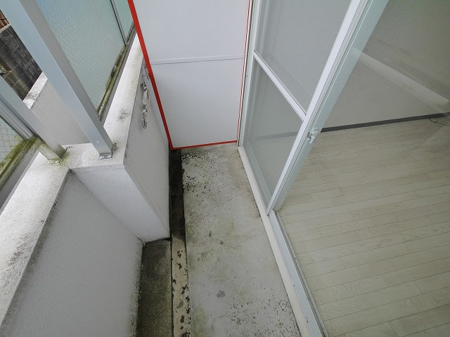 シティパレス新大宮P-5のバルコニー|落ち着いた時間を過ごせるバルコニーです