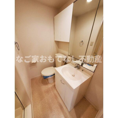 【洗面所】 | エヌエスティーカミオタイ（ＮＳＴ上小田井）