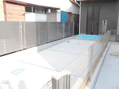 【駐車場】 | 川口市　朝日3丁目(南鳩ケ谷)　全3棟　1号棟　らすと2棟 | ・南鳩ケ谷駅徒歩10分・駐車場1台・4LDKとWIC付とルーフバルコニー・朝日西小・十二月田中・