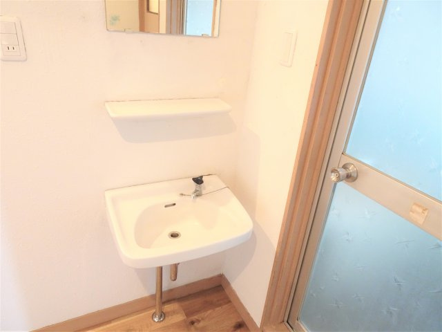 木村コーポAの独立洗面台