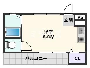 【間取り】 | ネオセレス五番館