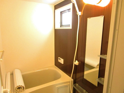 【浴室】 | コーポ佐々木 | 追い焚き機能付き浴室