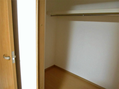 【収納】 | コーポ佐々木 | ウォークインクローゼット