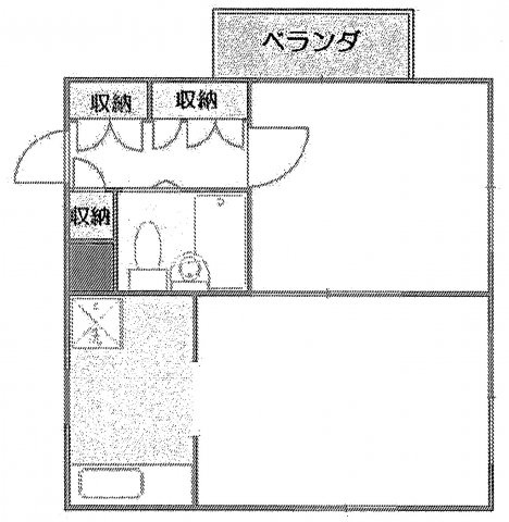 三和マンション１号館の間取り