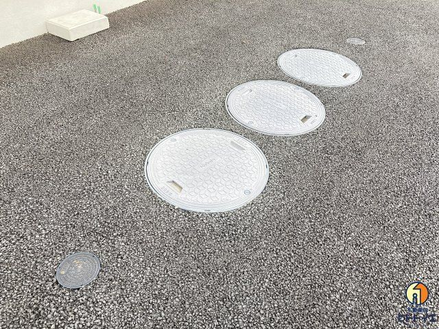 瀬高町山門1号棟の外観