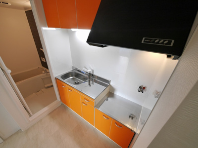 【キッチン】 | オレンジマンション | 同タイプのキッチンです。