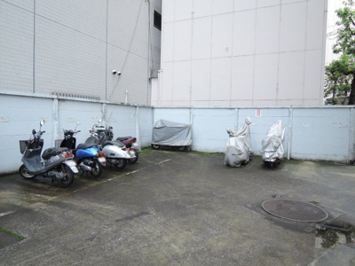 【その他共用部分】 | 第２セントラルコーポ | バイク置場です。