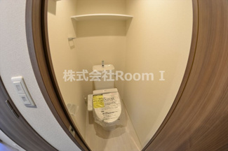 【トイレ】 | ララプレイス大阪城公園ヴェルデ | シンプルで使いやすいトイレです