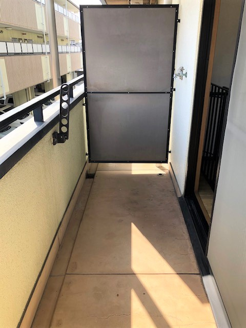 ベルメゾン一須賀Ⅰ号館のバルコニー