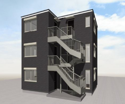 【外観パース】 | ポルトボヌール黄金町