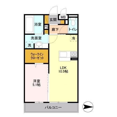 【間取り】 | ディアコート鹿放ヶ丘