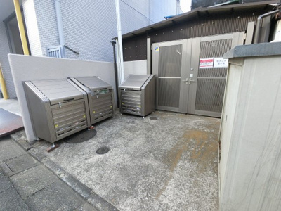 【その他共用部分】 | 千鳥町アーバンドエル | ゴミ置場です。