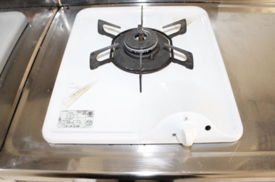 【キッチン】 | 長泉コート | ガス1口コンロ