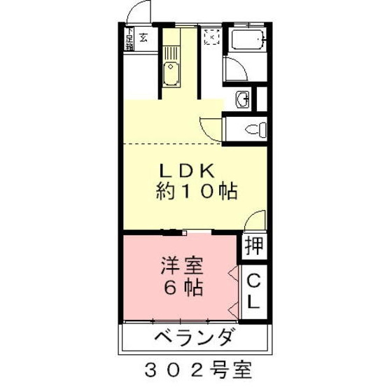 信和ビルの間取り