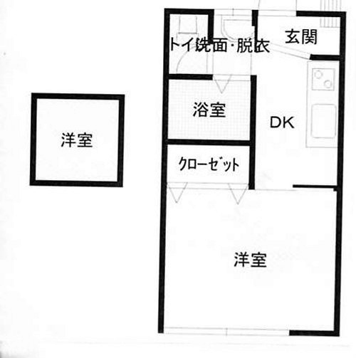【間取り】 | ハートウォーム茶畑 | 反転タイプ　ロフト付き
