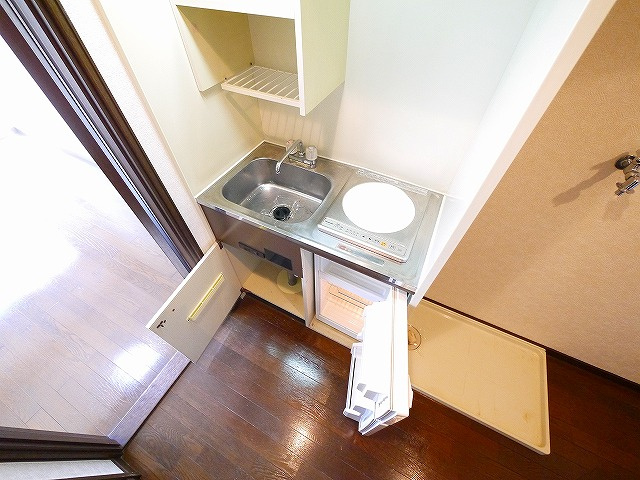 シティパレス生駒谷田町Ｐ７のキッチン|キッチンでお料理をお楽しみください