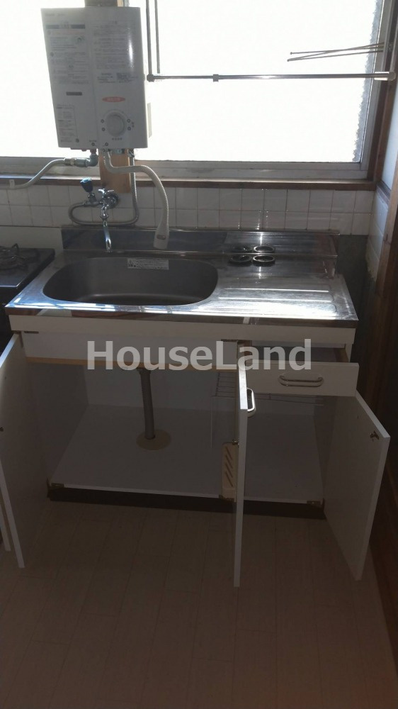 六十谷マンションのキッチン