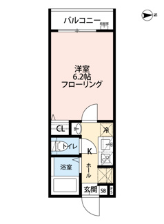 【間取り】 | ノルデスタ小金井