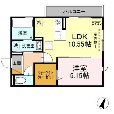 ミツハウスヘキサの間取り|間取図