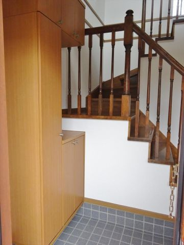 フォレストコート　Ａの玄関