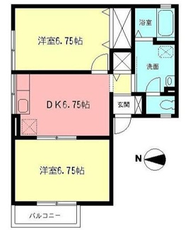 【間取り】 | マーチ 梶塚 | 「マーチ 梶塚」の間取りです
