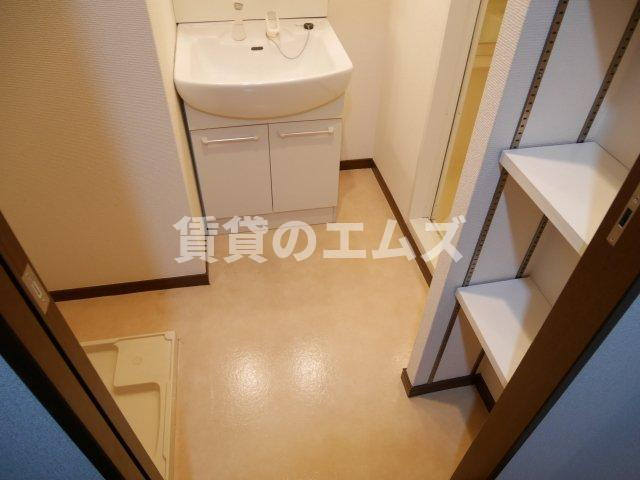 【洗面所】 | ルッシェ博多駅南 | ルッシェ博多駅南の脱衣所