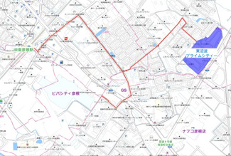 【地図】 | 東沼波プライムシティー
