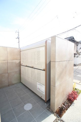 【その他共用部分】 | ソレイユコート中仙道 | 敷地内ゴミ置き場