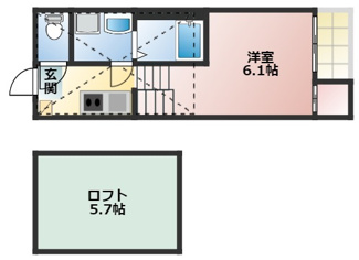 【間取り】 | アジュール鶴舞 | 略図の為、現状優先