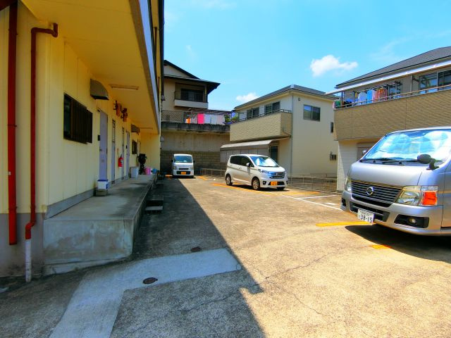 金剛ハイムの駐車場