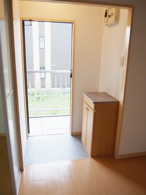 レジデンス住吉の玄関