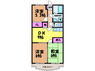 【間取り】 | ユーミーつばきⅡ・