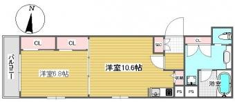 【間取り】 | リーガル新大阪駅前Ⅱ