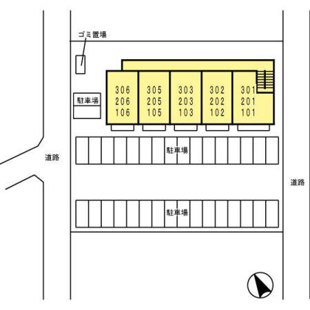 Garden Partyの駐車場