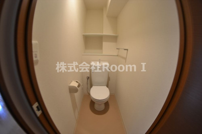 【トイレ】 | インテリジェンス御堂 | ゆったりとした空間のトイレです
