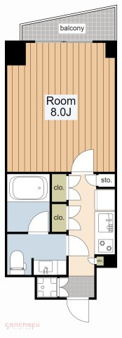 【間取り】 | ルーブル三軒茶屋参番館