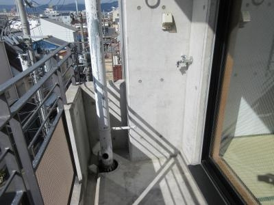 レジデンスオザックの設備|洗濯機は室外に設置