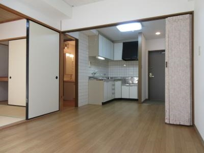 レジデンスオザックの居間・リビング|内装