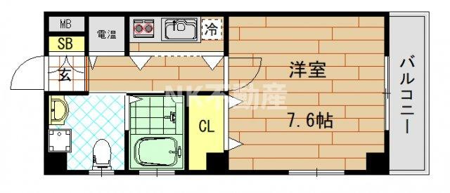 【間取り】 | Celeb小若江（セレブ小若江）（長瀬賃貸） | 間取りです