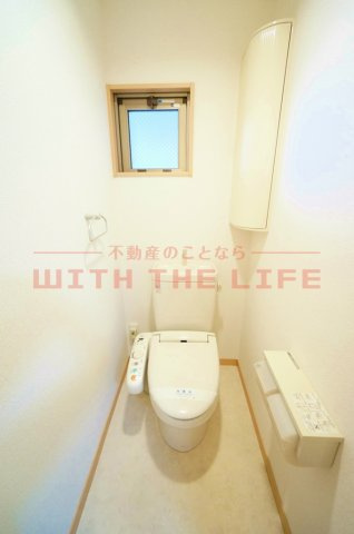 シェ・ソワ【キャッシュバック対象物件】のトイレ|シンプルで使いやすいトイレです