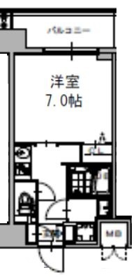 S-RESIDENCE福島grandeの間取り