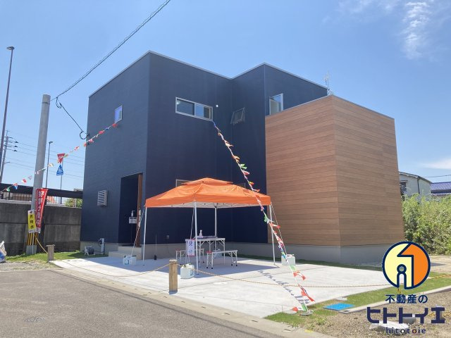 津福本町3号棟の前面道路含む現地写真