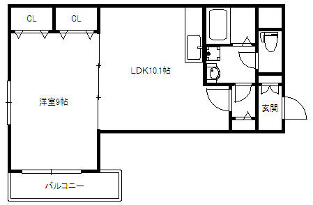 【間取り】 | エース五番館