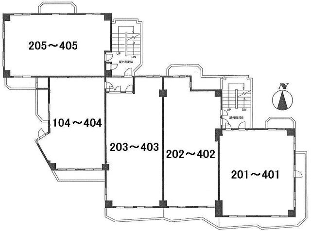 エルドメーヌ志村の区画図
