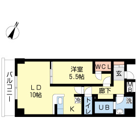 【間取り】 | N・Mヒルズ弥生