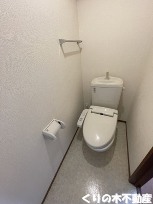 【トイレ】 | エスポワールＭＡＮＡＢＥ　A棟 | トイレもきれいです