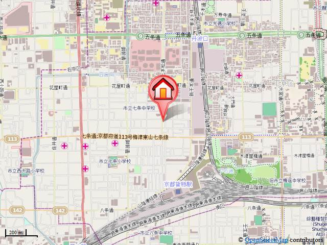 BARON（バロン）の地図
