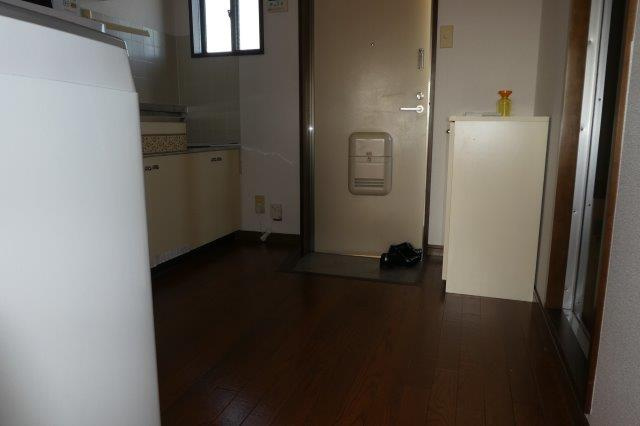 総社市北溝手のアパートのキッチン